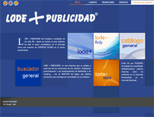 Tablet Screenshot of lodemaspublicidad.com